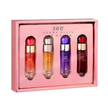 Cargar imagen en el visor de la galería, PERRY ELLIS 360 WOMAN MINI SET (4x 7.5ML) PERRY ELLIS 360 W + PERRY ELLIS 360 PURPLE + PERRY ELLIS 360 RED W + PERRY ELLIS 360 CORAL
