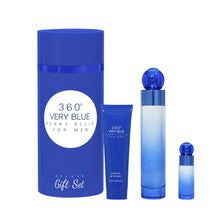 Cargar imagen en el visor de la galería, PERRY ELLIS 360 VERY BLUE MAN  3.4 EDT + 100 ML GEL + MINI
