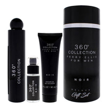 Cargar imagen en el visor de la galería, PERRY ELLIS 360 COLLECTION NOIR MAN 100 ML EDT  + 100 ML GEL + 100 ML MINI
